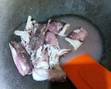 Gambar langkah 1 resipi Sotong Kicap Kari.