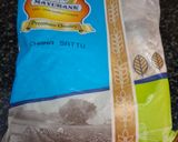 A picture of step 1 of Sattu dosa.