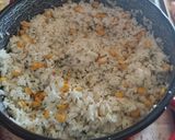 2042. sült csirkemáj 🌽 rizzsel ! recept fázis 4 fotója