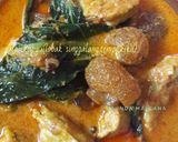 Foto langkah ke 5 dari resep Gulai kapau(lobak singgalang,tempe,kikil).