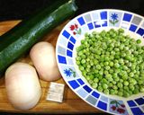 Foto del paso 1 de la receta Crema de rúcula con guisantes - veggie