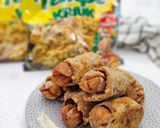 Foto langkah ke 7 dari resep Tempe Gulung Kriuk Isi Sosis.