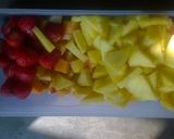 A picture of step 1 of Fruit salad.