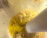 Foto del passaggio 2 della ricetta Mezzemaniche con crema di ceci al Rosmarino e pancetta croccante