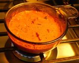 A picture of step 4 of Beet root raita Kerala style.