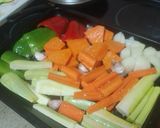Foto del paso 1 de la receta: Crema de verduras asadas