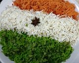સાત્વિક તિરંગા પુલાવ (Satvik Tiranga Pulao Recipe In Gujarati) રેસીપી સ્ટેપ8ફોટો