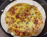 Tojásos tortilla szendvics 🥪 recept fázis 1 fotója