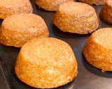 A picture of step 6 of Basbousa (Nammoura) Sweet Cake.
