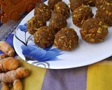 कच्ची हल्दी लड्डू (Kachhi haldi laddu recipe in Hindi) रेसिपी चरण 6 फोटो