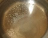 A picture of step 1 of Black and "white" spaghetti.