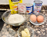 Foto del paso 1 de la receta: Pastel con maicena, leche condensada y coco