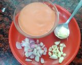 தக்காளி சூப்(Thakkali soup recipe in tamil) ரெசிபி ஸ்டேப் 1 புகைப்படம்