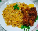 চিকেন কষা(সঙ্গে পোলাও) (chicken kosha recipe in Bengali) রেসিপির ধাপ 6 ছবি