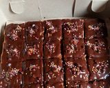 Foto langkah ke 4 dari resep Cake Potong Coklat all in one.
