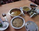 A picture of step 8 of #OSR#Onam Sandhya will be served in banana leaves all varieties.