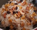 A picture of step 7 of Gatte ki Khichri.