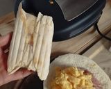 Foto del paso 4 de la receta: Paquetitos express 🫔 de panceta y huevo
