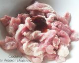 รูปขั้นตอนการทำที่ 2 ของ หมูแดดเดียว