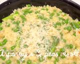A picture of step 7 of Asparagus and peas risotto.