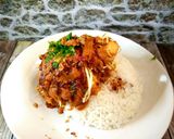 Foto langkah ke 5 dari resep Tahu Telor Bumbu Kacang.