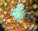 Foto del paso 6 de la receta Sopa de verduras con huevo poche