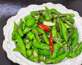 蒜辣青龍糯米椒的食譜步驟5照片