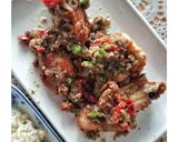 Foto langkah ke 4 dari resep Ayam Chilli Padi.