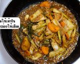 รูปขั้นตอนการทำที่ 15 ของ หมูผัดกิมจิ สูตรไม่มีโคชูจัง