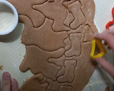 Foto del paso 5 de la receta: Galletitas de jengibre y canela navideñas