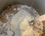 A picture of step 4 of Quinoa curd rice.