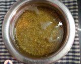 A picture of step 1 of Bajra Pulav (Pearl millet Pulav).