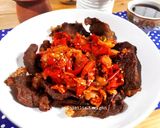 Foto langkah ke 6 dari resep Dendeng Balado Ala Rm Padang.
