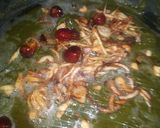 A picture of step 8 of Sarso Ka sagg.