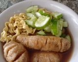 Foto langkah ke 7 dari resep Pempek rebon praktis.