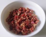 Hình bước làm 1 của món KHOAI TÂY xào thịt bò