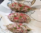 A picture of step 9 of Gilafi Kabab.