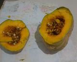 Foto del paso 1 de la receta: Pastel de calabaza sobre cama de cacao y nuez