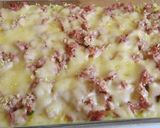 Foto del paso 5 de la receta: Arroz al horno con crema, jamón y queso