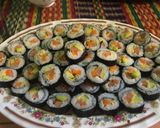 Hình bước làm 4 của món Kimbap