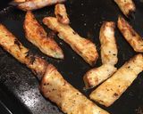 A picture of step 3 of Crunchy Celeriac Chips.