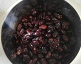 Foto del paso 8 de la receta Judías negras con mango y ceviche de gambas