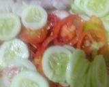 टैंगी वेजी रैप(Tangy Veggie Wrap recipe in hindi) रेसिपी चरण 2 फोटो