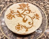 A picture of step 8 of Rice Pudding Cake.