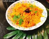 A picture of step 5 of Vegetables Pulao.