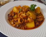 Foto del paso 5 de la receta: Patatas con calamares