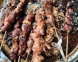 Foto langkah ke 4 dari resep Sate Kambing Sambal Kecap.
