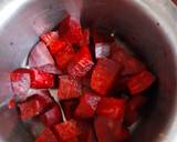 Beetroot rava kesari recipe step 1 photo