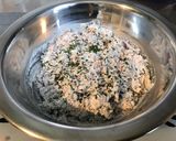 Une image de l'étape 6 de Tartinade à la ricotta, jambon blanc,épices et persil.