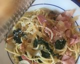 A picture of step 5 of ☆Easy☆ Lunch Pasta, while mum is out.
